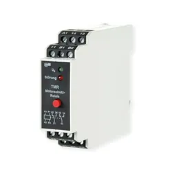 METZ CONNECT Motorschutzrelais TMR-E12 mit Fehlerspeicher, 230 V AC, 2 Wechsler
