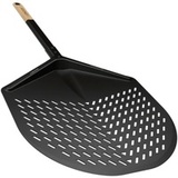 Balance Pizzaschieber L, 14", perforiert, Grillbesteck - schwarz, für Pizzen bis ca. Ø 35cm