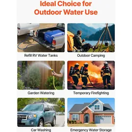 Vevor Wasserspeicherblase 240 L Blau