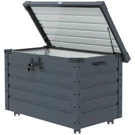 Outsunny Gartenbox 100 x 62 x 65 cm 1-tlg. dunkelgrau
