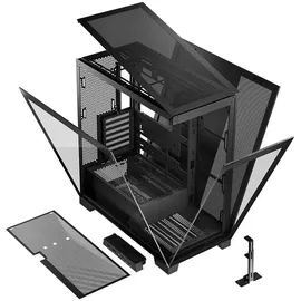 MODECOM Volcano SPACE MIDI USB 3.0 X 2 CYPE-C Schwarz (AT-SPACE-PG-NF-10-000000-0002)