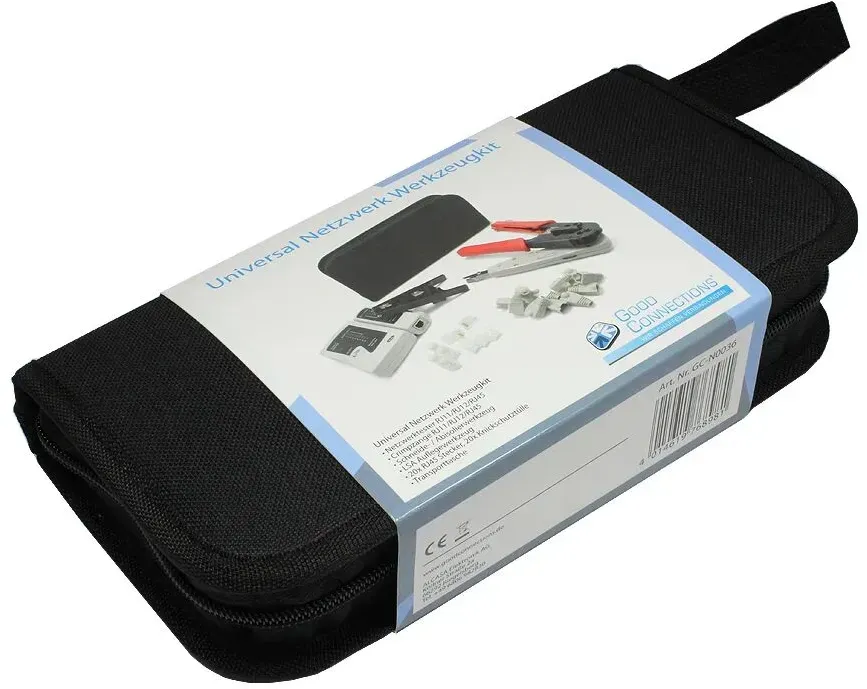 Alcasa GC-N0036 Netzwerkkabel-Tester Grau