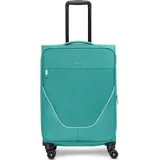 Stratic taska 4-Rollen Trolley M 65 cm mit Dehnfalte petrol