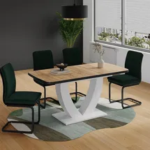 Vicco Fenaro 120 x 77,4 x 80 cm Eiche/Weiß