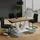 Vicco Fenaro 120 x 77,4 x 80 cm Eiche/Weiß