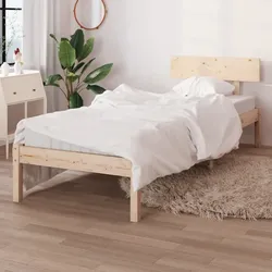 Massivholzbett ohne Matratze