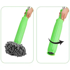 ideoon home Wischmopp mit Auswringfunktion ideoon Grün 2 St.