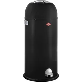 Wesco Kickmaster Maxi, Abfallsammler 40 Liter schwarz matt