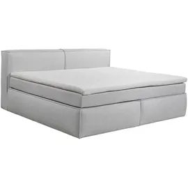 Esposa Boxspringbett 180 x 200 cm H3/H4 Silber