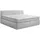 Esposa Boxspringbett 180 x 200 cm H3/H4 Silber