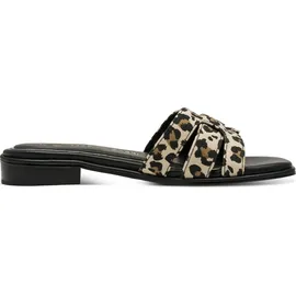 Marco Tozzi Damen Pantoletten Elegant Sommer, Mehrfarbig (Leo Dune), 39 EU