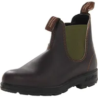 Blundstone Unisex Original 500 Series Chelsea Boot, Stout Brown/Olive, 40 EU