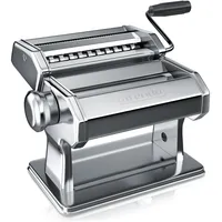 Arendo Nudelmaschine Manueller Pasta Maker silber