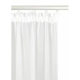 OTTO home Eby Kräuselband 400 x 100 cm Transparent/Weiß 1 St