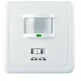 Maclean Brackets Maclean MCE18 Infrarot Bewegungs Sensor Bewegungsmelder Sensor 160° Bewegungssensor PIR Wandhalterung Klang und Bewegung aktiviert