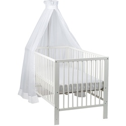 Bett-Himmel für Kinderbetten in weiß
