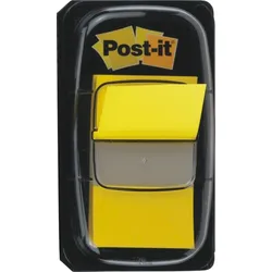 Post-it Index Standard 25,4x43,2mm gelb VE=12x50 Streifen
