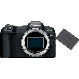 Canon EOS R8 Body + 2. LP-E17 Akku