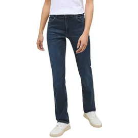 Mustang Crosby Relaxed Straight Jeans in Blauschwarz-W32 / L30