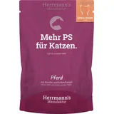 Herrmann's Manufaktur Herrmann's Selection Pferd mit Karotte und Kokosflocken 100g Beutel Katzennassfutter 20 x 100 g