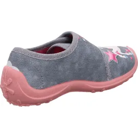 Fischer Schuhe Einhorn Hausschuh Grau 26