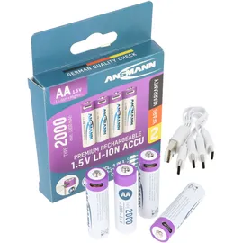 Ansmann Mignon AA 2000 mAh 4 St.