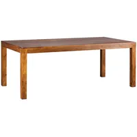 FineBuy Esszimmertisch FineBuy Esstisch Sheesham Massivholz Küchentisch Esszimmer Groß
