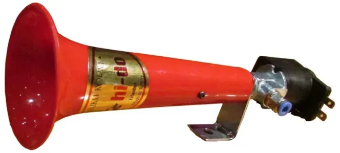 Trompete / Hupe / Sirene, einzelne Ausführung „Turkish Wolf Whistle“ (Türkischer Wolf) für Lkw, Transporter, Bus, TIR, schwere N
