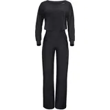 Winshape Damen Functional Comfort Jumpsuit JS101LSC, in schwarz