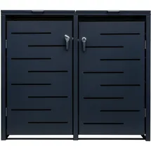 Elephant Gin Mülltonnenbox MTB-13280-AO 132 x 80 cm grau