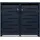 Elephant Gin Mülltonnenbox MTB-13280-AO 132 x 80 cm grau