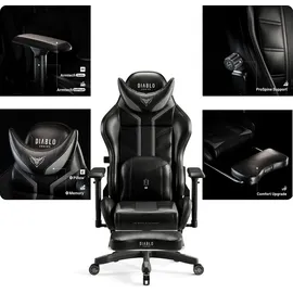 Diablo Chairs X-Ray Gaming Chair grau