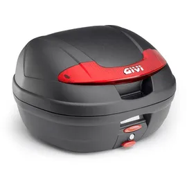 GIVI Vision Monolock Topcase, schwarz-rot