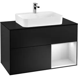 Villeroy & Boch Waschtischunterschrank 100 x 60,3 cm Schwarz