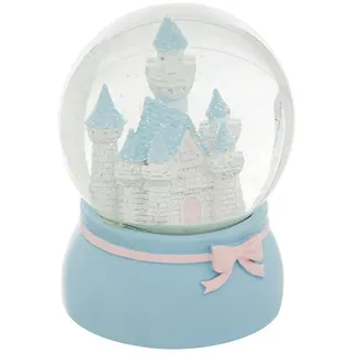 Atmosphera Créateur d'intérieur Schneekugel Märchenschloss Chateau onesize Blau