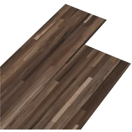 vidaXL Pvc-fliesen 5,02 M2 2 Mm Selbstklebend Braun Gestreift - Vidaxl