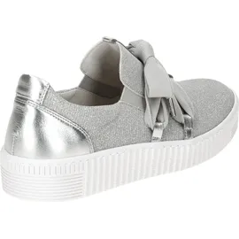 Gabor Damen Slipper in silber 43