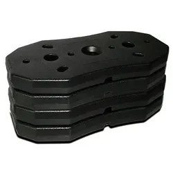 Zusatzgewichte FINNLO BY HAMMER "AUTARK 1500-2600", schwarz, Hantelscheiben