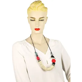 COLLEZIONE ALESSANDRO Kurze Kette mit Anhänger Paula " in weiß | Gr.: onesize,