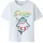 NAME IT T-Shirt NAME IT "NMMFYMZ SS NREG TOP BOX", Mädchen, Gr. 122/128, hellweiß, Jersey, Obermaterial: 95% Baumwolle, 5% Elasthan, bedruckt, unifarben, normal normal, Rundhals, Shirts T-Shirt, mit sommerlichem Frontmotiv