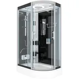 AcquaVapore Dusche Duschkabine D60-73T3R-EC Duschtempel Sauna 80x120 cm