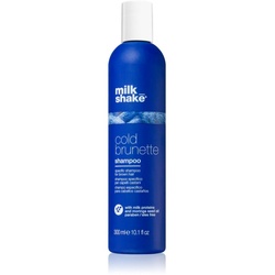 milk_shake Cold Brunette Shampoo Shampoo zum Neutralisieren von Gelbstich für braune Farbnuancen des Haares 300 ml