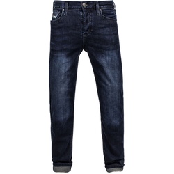 John Doe Original Jeans XTM Motor Jeans Donkerblauw, blauw, 30 Voorman