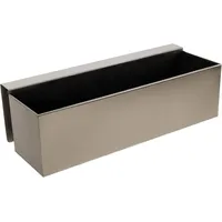 Vivanno Blumenkasten Balkonkasten Pflanzkasten V2A Edelstahl Binox - 17