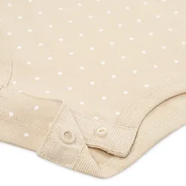 huggies babywear Body HUGGIES BABYWEAR "HUGB 3PK BODYSUIT", Kinder, Gr. 5 (12M/80), N-Gr, huggies cloud grau htr, Jersey, Obermaterial: 100% Baumwolle, Basic, Rundhals, Bodys Body, aus Baumwolle