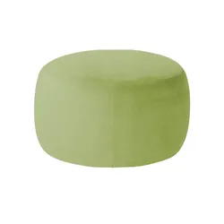 Samt Hocker  Amadi ¦ grün ¦ Maße (cm): B: 60 H: 40