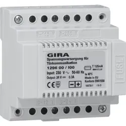Gira 129600 Spannungsvers. DC 24 V 300 mA REG Elektronik