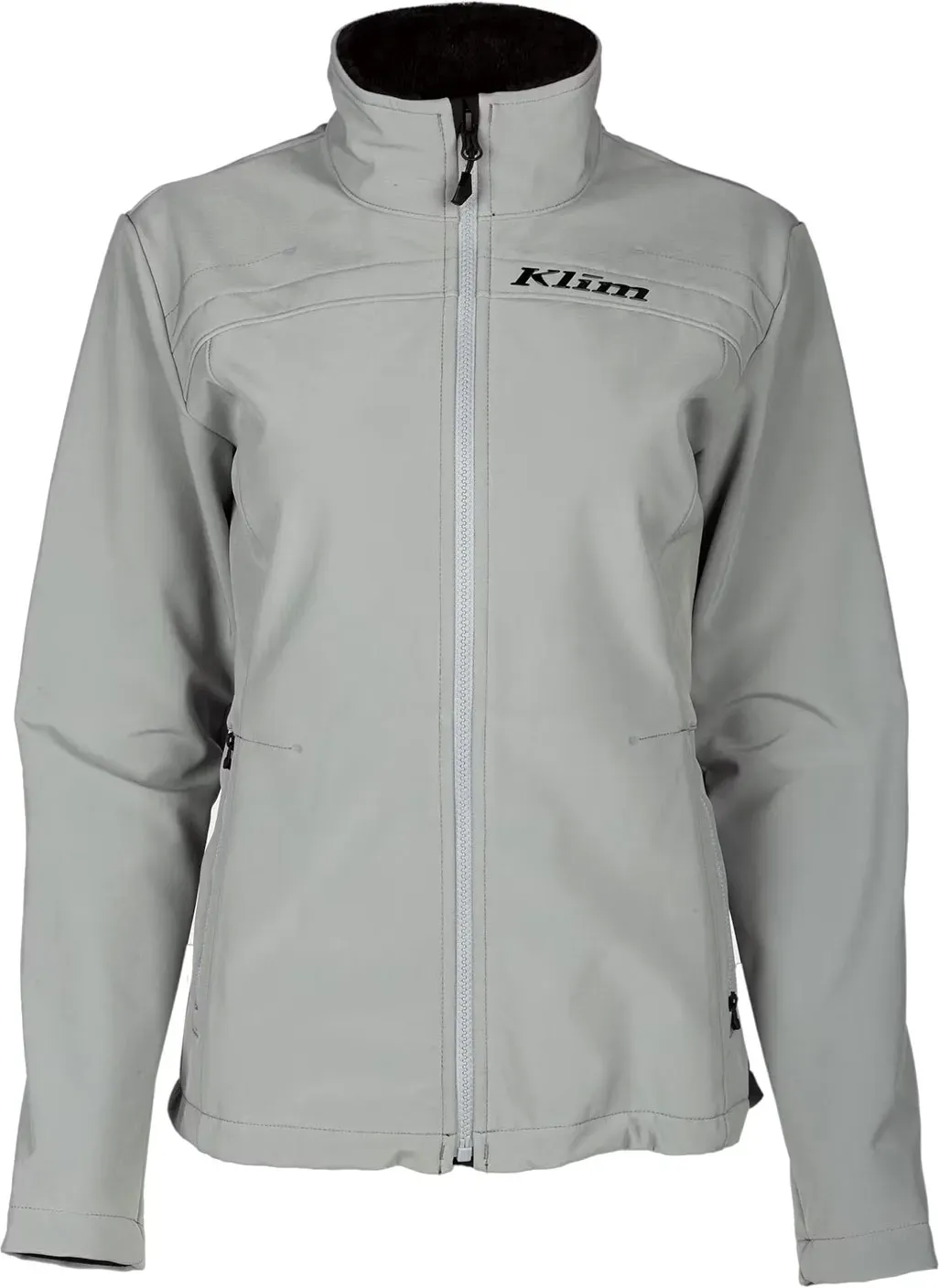 Klim Whistler, veste textile femme - Gris Clair/Noir - XL
