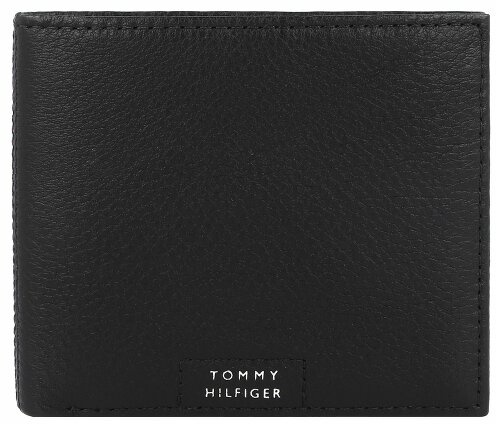 Tommy Hilfiger TH Prem Leather Geldbörse Leder 11.5 cm black