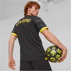 Puma BVB Borussia Dortmund Auswärtstrikot 2023/24 Herren 02 black/cyber yellow XL